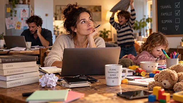 Comment concilier travail, vie de famille et écriture d’un roman ? Comment concilier travail, vie de famille et écriture d’un roman ?